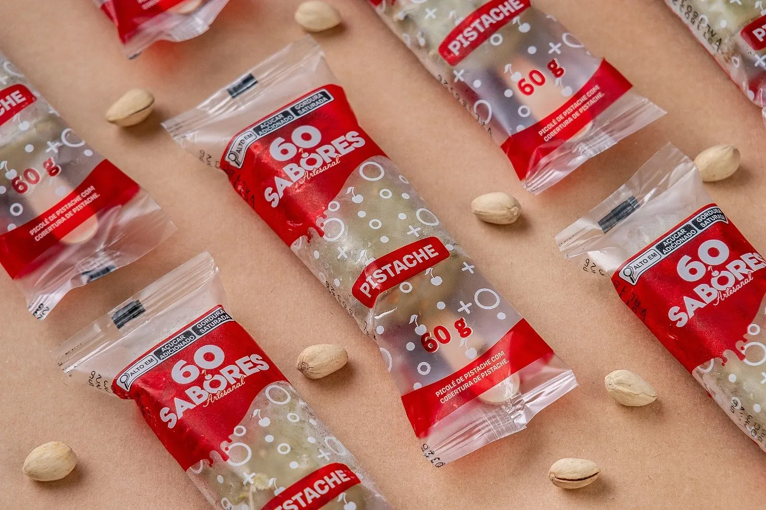 Picolés 60 Sabores